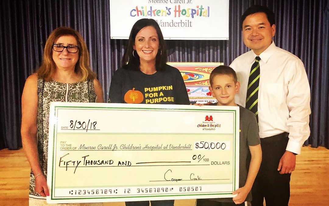 $250,000 Given To Pediatric Cancer Research Because of Pumpkin Patch Fundraiser